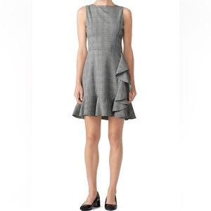 Slate & Willow Plaid Ruffle Dress